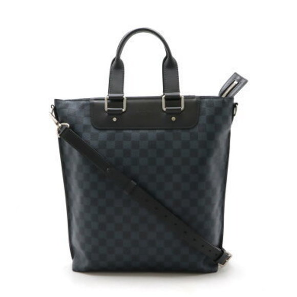Louis Vuitton Cobalt Blue Cabas Jour Shoulder Bag Crossbody - Picture 1 of 9